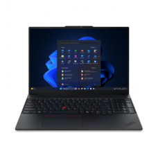 Lenovo ThinkPad E16 Gen 3 16 WUXGA AMD R5 230/16GB/512GB/AMD Radeon 760M/WIN11 Pro/Nordic Backlit kbd/Black/FP/3Y Warranty | Lenovo