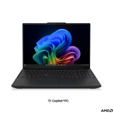 Lenovo ThinkPad T16 Gen 5 16 WUXGA AMD R5 AI PRO 440/16GB/512GB/AMD Radeon 840M/WIN11 Pro/Nordic Backlit kbd/Black/FP/LTE Upgradable/3Y Warr