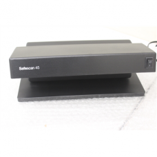 SALE OUT.  SAFESCAN | 45 UV Counterfeit detector | Black | Suitable for Banknotes, ID documents | Number of detection points 1 | DAMAGED PACKAGING, SCRATCHED