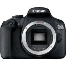 Canon D.CAMERA EOS 2000D BK BODY EU26 Megapixel 24.1 MP, Image stabilizer, ISO 12800, Display diagonal 3.0 