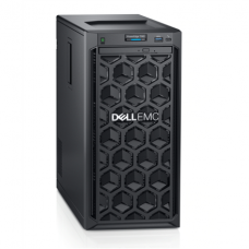 Dell PowerEdge T140 Tower, Intel Xeon, E-2124, 3.3 GHz, 8 MB, 4T, 4C, 1x16 GB, UDIMM DDR4, 3200 MHz, 1000 GB, SATA, Up to 4 x 3.5