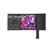 LG Curved Monitor with Ergo Stand  38WQ88C-W 38 