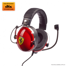 Thrustmaster Gaming Headset DTS T Racing Scuderia Ferrari Edition Built-in microphone, Wired, Red/Black