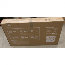 TCL QLED TV | 40S5K | 40 | Smart TV | Android TV | FHD | Black | UNPACKED, USED BATTERIES