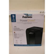 SALE OUT. Fellowes Powershred LX50 Cross-Cut Shredder Fellowes DAMAGED PACKAGING Warranty 24 month(s)