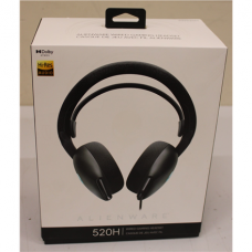 SALE OUT. Dell Alienware Wired Gaming Headset - AW520H (Dark Side of the Moon) | Dell Alienware Wired Gaming Headset | AW520H | Wired | Over-Ear | USED, SCRATCHES, CABLE PROTECTION DAMAGED | Noise canceling SALE OUT. Dell Alienware Wired Gaming Headset - AW520H (Dark Side of the Moon) | Dell Alienware Wired Gaming Headset | AW520H | Wired | Over-Ear | USED, SCRATCHES, CABLE PROTECTION DAMAGED | Noise canceling