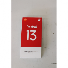 SALE OUT. Xiaomi Redmi 13 Midnight Black 8GB RAM 256GB ROM, MZB0GZBEU | Xiaomi | DAMAGED PACKAGING