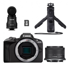 Canon EOS R50 + RF-S 18-45mm CREATOR KIT (SIP) Megapixel 24.2 MP, Image stabilizer, ISO 32000, Display diagonal 2.95 