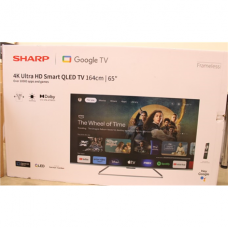 Sharp | 65GP7265E | 65 | Smart TV | Google TV | UHD | DAMAGED PACKAGING, THE FRAME IS DAMAGED ON THE LEFT SIDE Sharp | 65GP7265E | 65 | Smart TV | Google TV | UHD | DAMAGED PACKAGING, THE FRAME IS DAMAGED ON THE LEFT SIDE