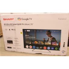 Sharp | 75GP7265E | 75 | Smart TV | Google TV | UHD | DAMAGED PACKAGING