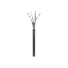 Goobay 77624 CAT 6 outdoor network cable, S/FTP (PiMF), black, 100m. | Goobay