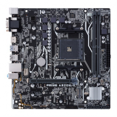 Asus PRIME A320M-K Processor family AMD, Processor socket AM4, Max. 32GB, DDR4, Memory slots 2, Supported hard disk drive interfaces M.2, PCI Express 3.0, Serial ATA, Number of SATA connectors 4, Chipset AMD A, Micro ATX