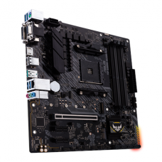 Asus TUF GAMING A520M-PLUS Processor family  AMD, Processor socket AM4, DDR4, Memory slots 4, Supported hard disk drive interfaces 	SATA, M.2, Number of SATA connectors 4, Chipset  AMD A520, Micro ATX