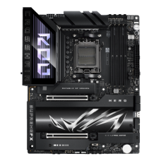 Asus ROG CROSSHAIR X870E HERO | Processor family AMD | Processor socket AM5 | DDR5 | Supported hard disk drive interfaces SATA, M.2 | Number of SATA connectors 4