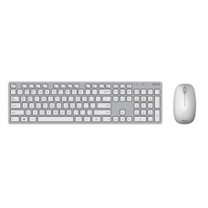 Asus W5000 Keyboard and Mouse Set, Wireless, Keyboard layout English, White, Wireless connection Mouse: USB, Mouse included, 460 g