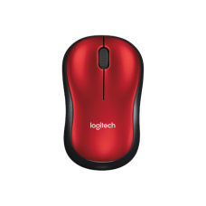 Logitech Mouse M185  Wireless Red