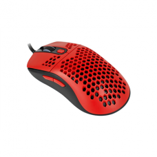 Arozzi Favo Ultra Light Gaming Mouse, RGB LED light, Red/Black, Gaming Mouse