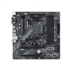 ASRock B450M PRO4 R2.0 | Processor family AMD | Processor socket AM4 | DDR4 | Supported hard disk drive interfaces SATA, M.2 | Number of SATA connectors 4