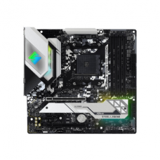 ASRock B550M STEEL LEGEND | Processor family AMD | Processor socket AM4 | DDR4 | Supported hard disk drive interfaces SATA, M.2 | Number of SATA connectors 6