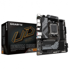 Gigabyte B650M DS3H 1.0 M/B Processor family AMD, Processor socket AM5, DDR5 DIMM, Memory slots 4, Supported hard disk drive interfaces 	SATA, M.2, Number of SATA connectors 4, Chipset B650, Micro ATX