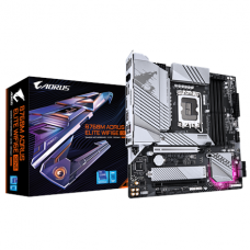 Gigabyte B760M AORUS ELITE WIFI6E GEN5 | Processor family Intel | Processor socket LGA1700 | DDR5 | Supported hard disk drive interfaces M.2, SATA | Number of SATA connectors 4 Gigabyte B760M AORUS ELITE WIFI6E GEN5 | Processor family Intel | Processor socket LGA1700 | DDR5 | Supported hard disk drive interfaces M.2, SATA | Number of SATA connectors 4