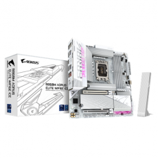 Gigabyte B860M AORUS ELITE WIFI6E ICE | Processor family Intel | Processor socket LGA1851 | DDR5 | Supported hard disk drive interfaces SATA, M.2 | Number of SATA connectors 4 Gigabyte B860M AORUS ELITE WIFI6E ICE | Processor family Intel | Processor socket LGA1851 | DDR5 | Supported hard disk drive interfaces SATA, M.2 | Number of SATA connectors 4