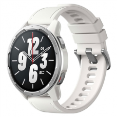 Xiaomi S1 Active GL Smart watch, NFC, GPS (satellite), AMOLED, Touchscreen, Heart rate monitor, Activity monitoring 24/7, Waterproof, Bluetooth, Wi-Fi, Moon White