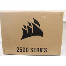 SALE OUT. Corsair 2500D AIRFLOW Mid-Tower Dual Chamber PC Case, Black | Corsair Dual Chamber PC Case | 2500D AIRFLOW | Black | Mid Tower | DAMAGED PACKAGING | Power supply included No | Micro-ATX