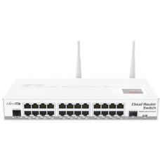 MikroTik Cloud Router Switch CRS125-24G-1S-2HND-IN Managed, Rack mountable, 1 Gbps (RJ-45) ports quantity 24, SFP ports quantity 1, Passive PoE ports quantity 1x POE-in, License level 5, 802.11b/g/n