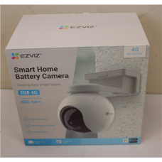 SALE OUT. EZVIZ IP Camera CS-EB8 3MP/4mm/10400mAh/IR up to 15m/H.265/H.264/IP65/White | EZVIZ | IP Camera | CS-EB8 4G/LTE with battery | 35 month(s) | 3 MP | 4mm | IP65 | H.265 / H.264 | MicroSD, max. 512 GB | White UNPACKED