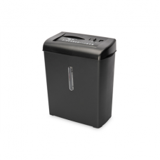 Digitus Shredder X7 Black, 15 L, Shredding CDs, Credit cards shredding, Cross Cut, Paper handling standard/output 7 sheets per pass, Warranty 24 month(s)