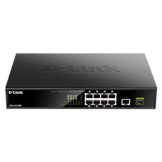 D-LINK DGS-1010MP, Layer 2 unmanaged 10 Gigabit port Switch with PoE