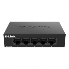 D-Link Ethernet Switch DGS-105GL/E	 Unmanaged, Desktop, 1 Gbps (RJ-45) ports quantity 5