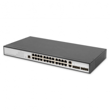 Digitus 24-Port Gigabit Switch | DN-80221-3 | Managed L2 | Desktop/Wall-mountable