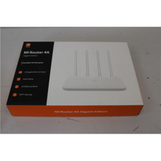 SALE OUT. Xiaomi Mi Router 4A Giga Version, White | Xiaomi Mi Router 4A Giga Version | 802.11ac | 300 + 867 Mbit/s | 10/100/1000 Mbit/s | Ethernet LAN (RJ-45) ports 2 | MU-MiMO Yes | Antenna type 4 External Antennas | 3 month(s) | USED, MISSING MANUALS