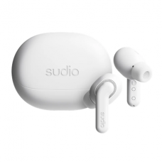 Sudio Earbuds | E4 Pro | Bluetooth | In-ear | Microphone | Cloud White | Noise canceling | Noise reduction | Wireless Sudio Earbuds | E4 Pro | Bluetooth | In-ear | Microphone | Cloud White | Noise canceling | Noise reduction | Wireless