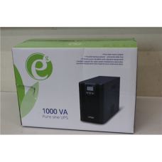 SALE OUT. Energenie EG-UPS-PS1000-01 1000VA pure sine wave UPS, LCD display, USB, black | EnerGenie Pure sine wave UPS with LCD display and USB | EG-UPS-PS1000-01 | 1000 VA | 800 W | DAMAGED PACKAGING