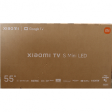 SALE OUT. Xiaomi TV S Mini LED 55 2026 | SALE OUT. Xiaomi S Mini LED 2026 | 55 | Smart TV | Google TV | 4K UHD | Dark Grey | DAMAGED PACKAGING, SCRATCHED BODY (BACK, LEFT SIDE) SALE OUT. Xiaomi TV S Mini LED 55 2026 | SALE OUT. Xiaomi S Mini LED 2026 | 55 | Smart TV | Google TV | 4K UHD | Dark Grey | DAMAGED PACKAGING, SCRATCHED BODY (BACK, LEFT SIDE)