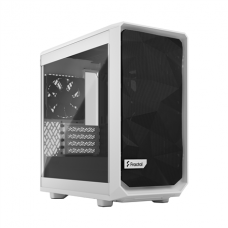 Fractal Design Meshify 2 Mini  White TG clear tint, mATX, Power supply included No