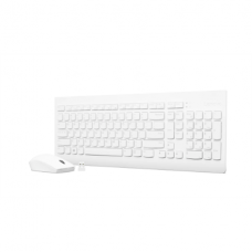 Lenovo Wireless Combo Keyboard & Mouse 510 2.4 GHz Wireless via Nano USB, Keyboard layout English, White