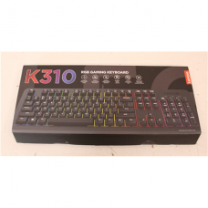 SALE OUT. Lenovo Accessories Legion K310 RGB Gaming Keyboard (US English) | Lenovo Gaming Keyboard | Legion K310 RGB | Keyboard | Wired | US English | DEMO | Black | USB 2.0 | Membrane