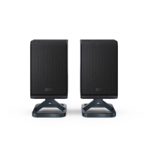 Sharp HT-SPR52021(BK) Q Soundbar 2.0.2 Wireless Rear Surround Speakers, Black | Sharp