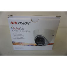 SALE OUT. Hikvision Dome Camera DS-2CE72HFT-F F2.8 Turbo HD 5MP/2.8mm/White light up to 20m/3D DNR/4in1/IP67/White Hikvision Dome Camera DS-2CE72HFT-F 5 MP, 2.8mm, IP67, UANPACKED,DEMO