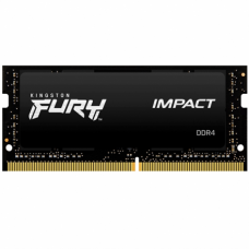 Kingston Fury Impact 8GB DDR4, 2666 MHz, CL15, Non ECC SODIMM