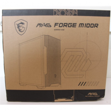 SALE OUT. MSI MAG FORGE M100R WHITE | MSI PC Case | MAG FORGE M100R | Side window | White | Micro ATX Tower | DAMAGED PACKAGING | Power supply included No | ATX