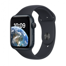 Apple Watch SE GPS + Cellular 44mm Midnight Aluminium Case with Midnight Sport Band - Regular 2nd Gen