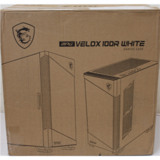 SALE OUT. MSI MPG VELOX 100R White PC Case, Mid-Tower, USB 3.2, Audio-out, Mic-in | MSI PC Case | MPG VELOX 100R WHITE | White | Mid-Tower | DAMAGED PACKAGING, DENTED CORNER (TOP) SALE OUT. MSI MPG VELOX 100R White PC Case, Mid-Tower, USB 3.2, Audio-out, Mic-in | MSI PC Case | MPG VELOX 100R WHITE | White | Mid-Tower | DAMAGED PACKAGING, DENTED CORNER (TOP)