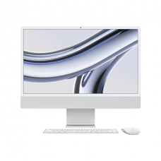 Apple iMac 24” 4.5K Retina, Apple  M3 8C CPU, 8C GPU/8GB/256GB SSD/Silver/RUS Apple