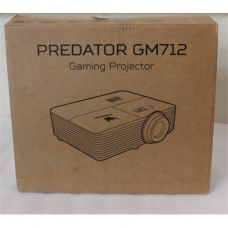SALE OUT. Acer PREDATOR GM712 Projector, DLP, 4K UHD, 4000lm, 20000/1, HDMI, Black | Acer PREDATOR GM712 | 4K UHD (3840 x 2160) | 3600 ANSI lumens | Black | USED SALE OUT. Acer PREDATOR GM712 Projector, DLP, 4K UHD, 4000lm, 20000/1, HDMI, Black | Acer PREDATOR GM712 | 4K UHD (3840 x 2160) | 3600 ANSI lumens | Black | USED