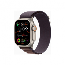 Apple Watch Ultra 2 GPS + Cellular, 49mm Titanium Case with Indigo Alpine Loop - Small Apple